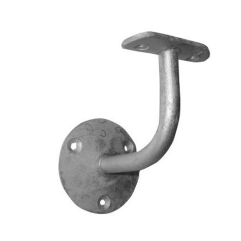 white metal handrail brackets|galvanised handrail brackets.